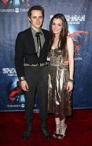 Reeve Carney & Jennifer Damiano attending the ''Spider-Man Turn off the Dark'' Opening Night After Party in New York City. @ BroadwayWorld Reeve Carney & Jennifer Damiano attending the ''Spider-Man Turn off the Dark'' Openin Photo