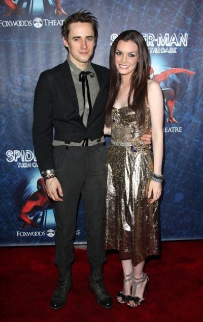 Reeve Carney & Jennifer Damiano attending the ''Spider-Man Turn off the Dark'' Openin Photo