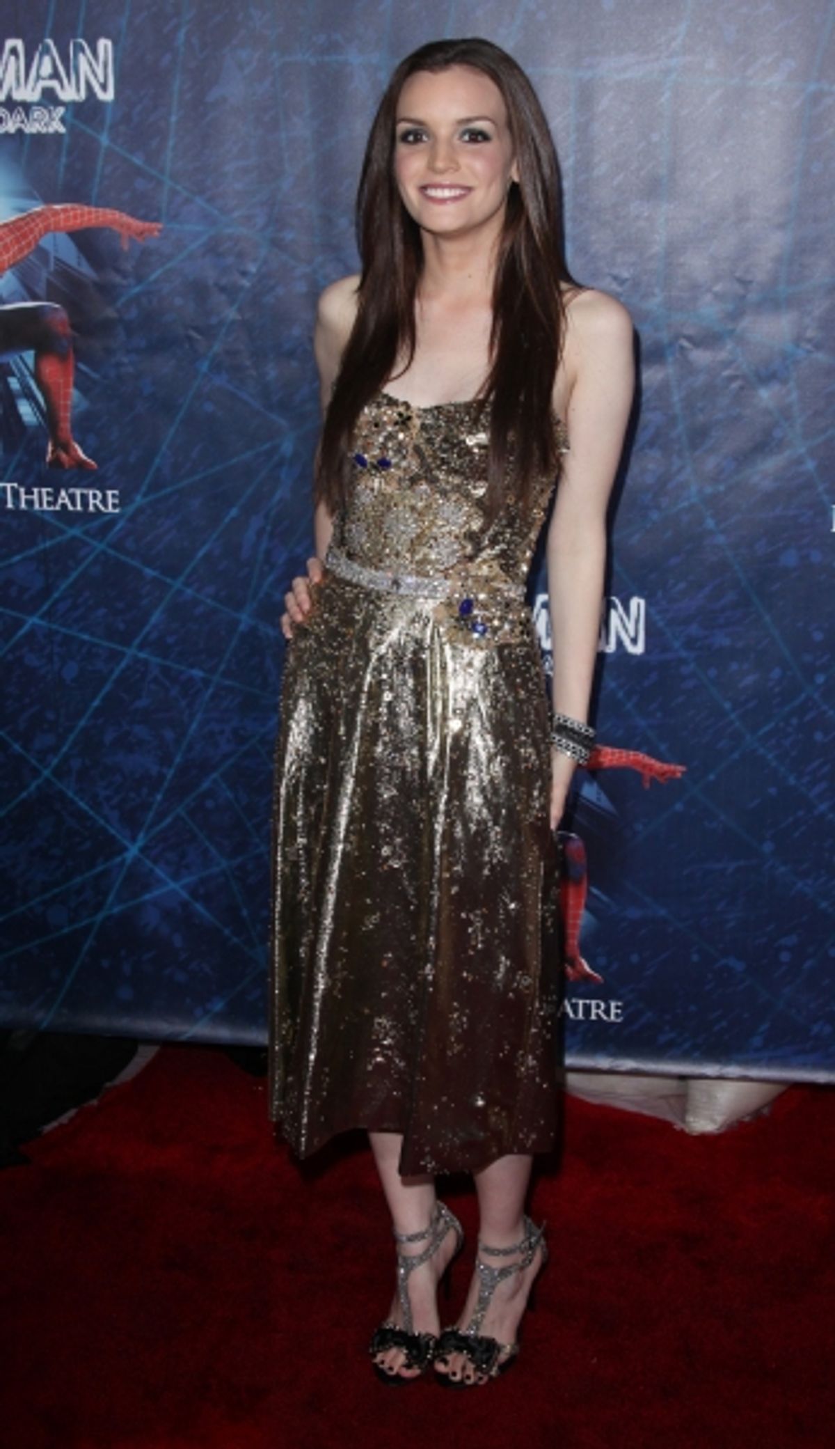 Jennifer Damiano attending the ''Spider-Man Turn off the Dark'' Opening Night After Party  in New York City.  at 
