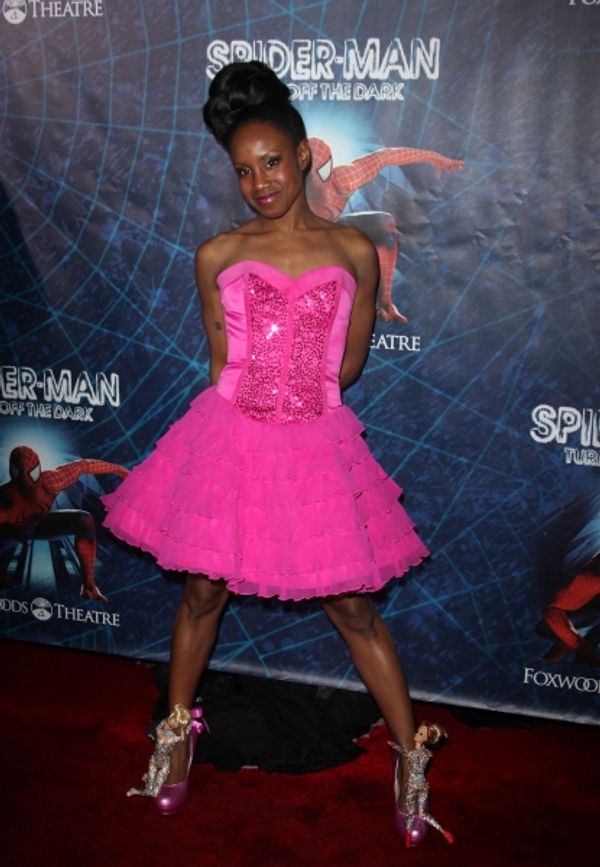 Ayo Jackson attending the ''Spider-Man Turn off the Dark'' Opening Night After Party  Photo