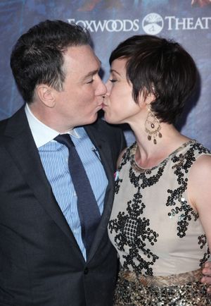 Patrick Page & Paige Davis attending the ''Spider-Man Turn off the Dark'' Opening Nig Photo