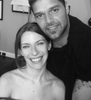 Elena Roger and Ricky Martin @ BroadwayWorld Elena Roger and Ricky Martin Photo