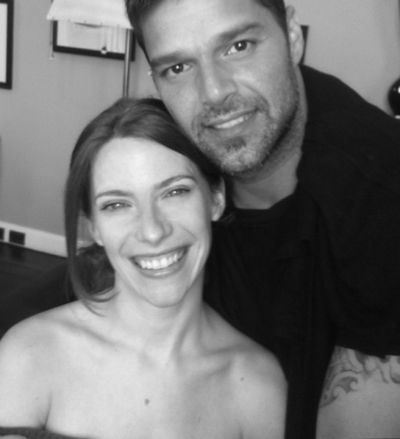 Elena Roger and Ricky Martin Photo