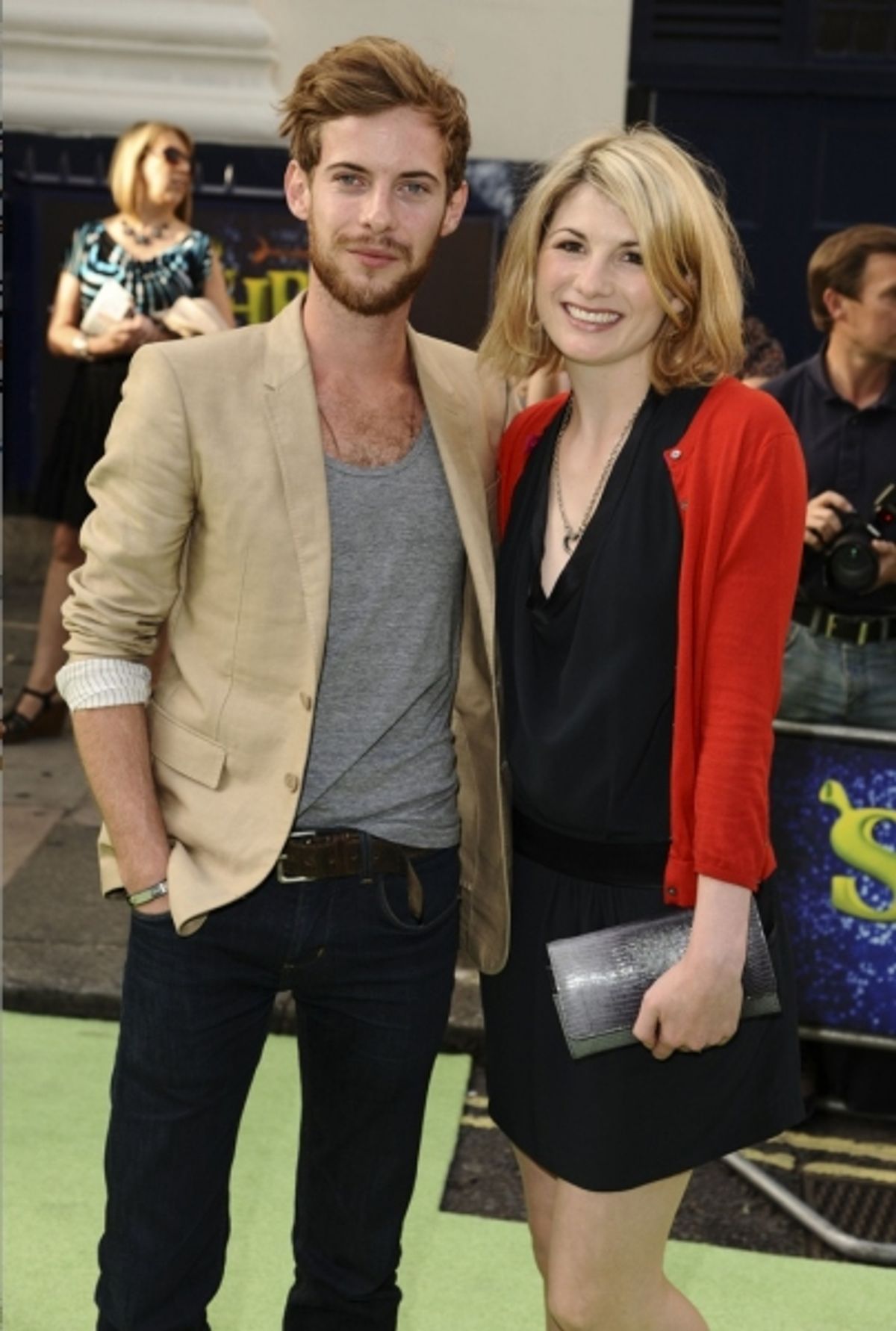 Luke Treadaway and Jodi Whittaker at 