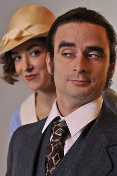 Victoria (Martina Ohlhauser) and Lecester Paton (Tony Salinas) Photo
