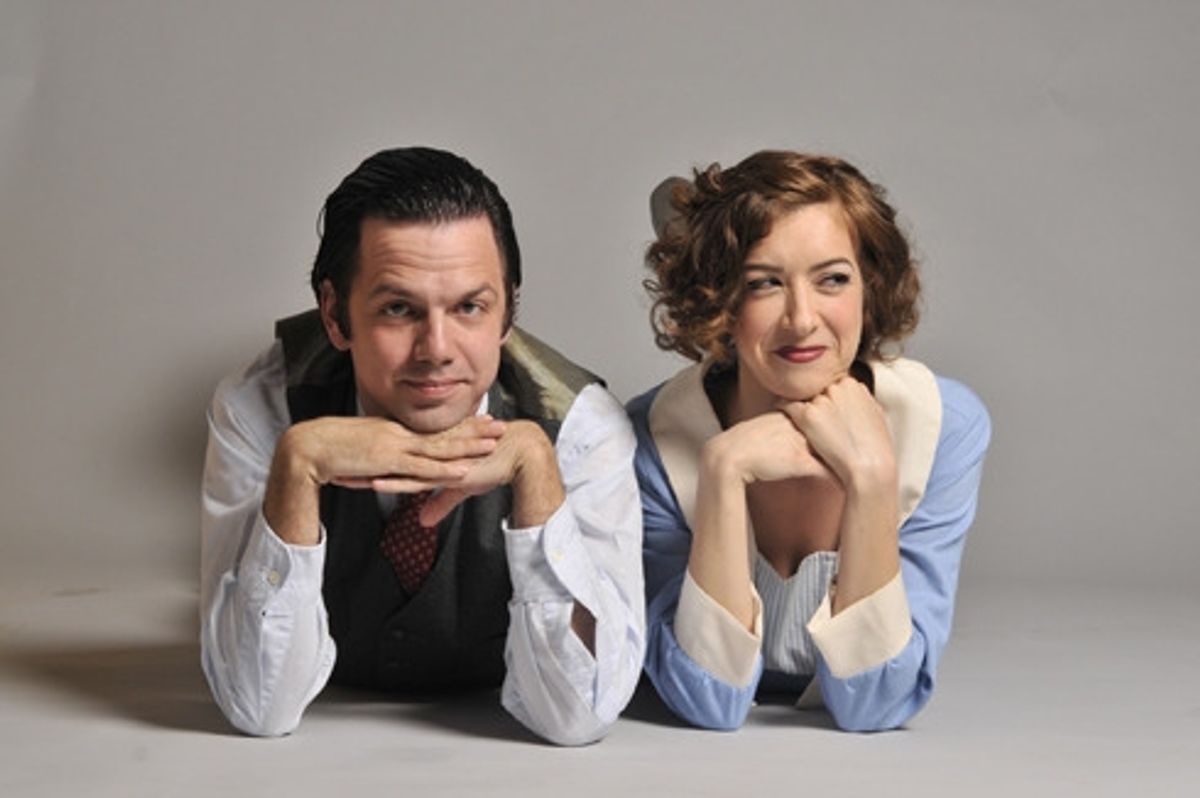 William Cardew (Brian Villalobos)and Victoria (Martina Ohlhauser) at 