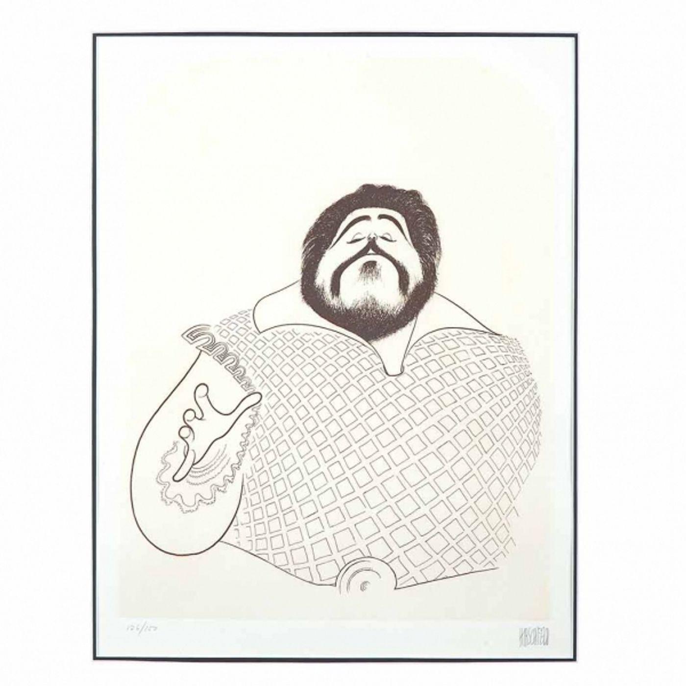 Photo Coverage: Al Hirschfeld Drawings Up for Auction & More for 108th Late Birthday  Image
