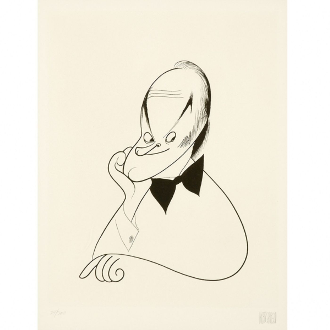 Photo Coverage: Al Hirschfeld Drawings Up for Auction & More for 108th Late Birthday  Image