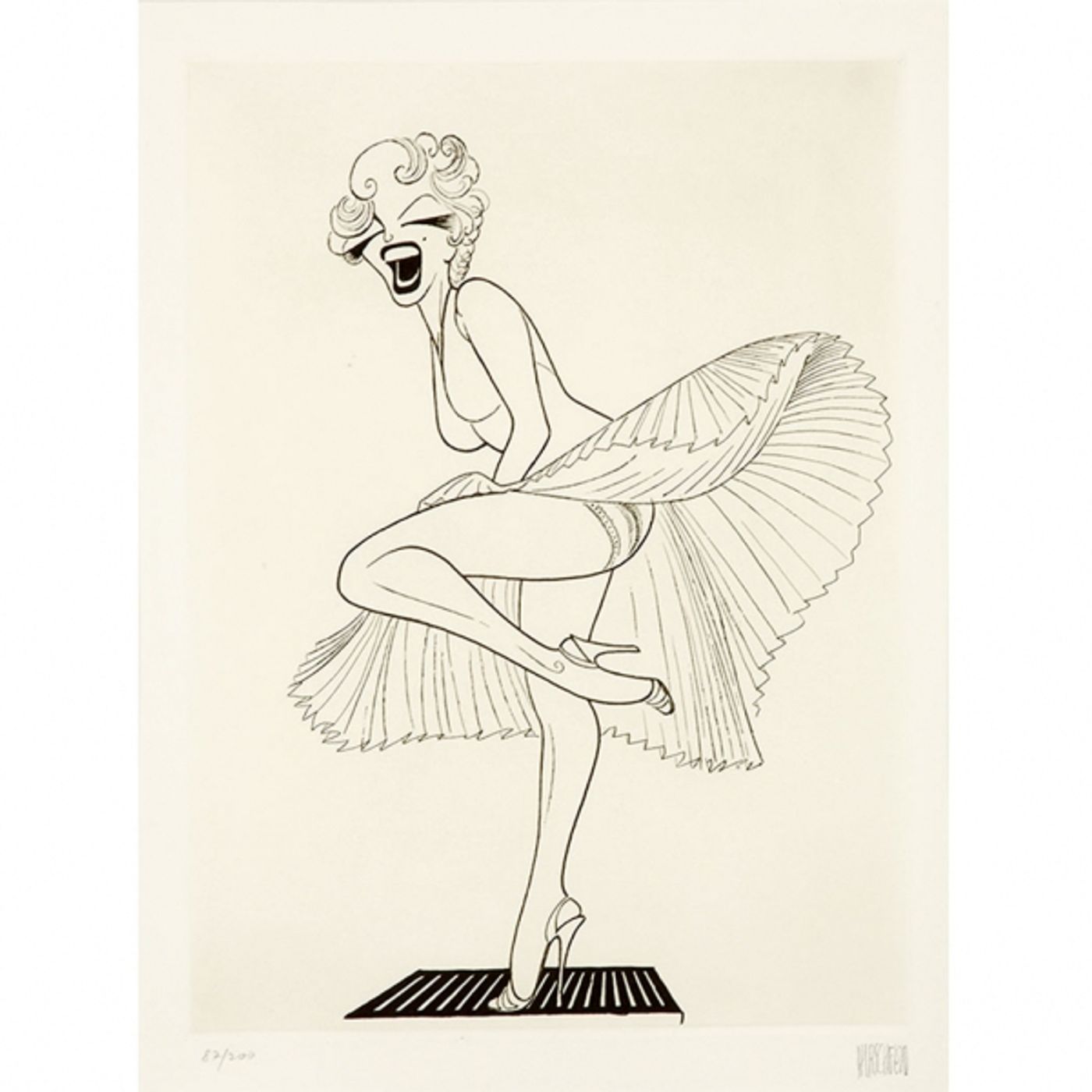 Photo Coverage: Al Hirschfeld Drawings Up for Auction & More for 108th Late Birthday  Image