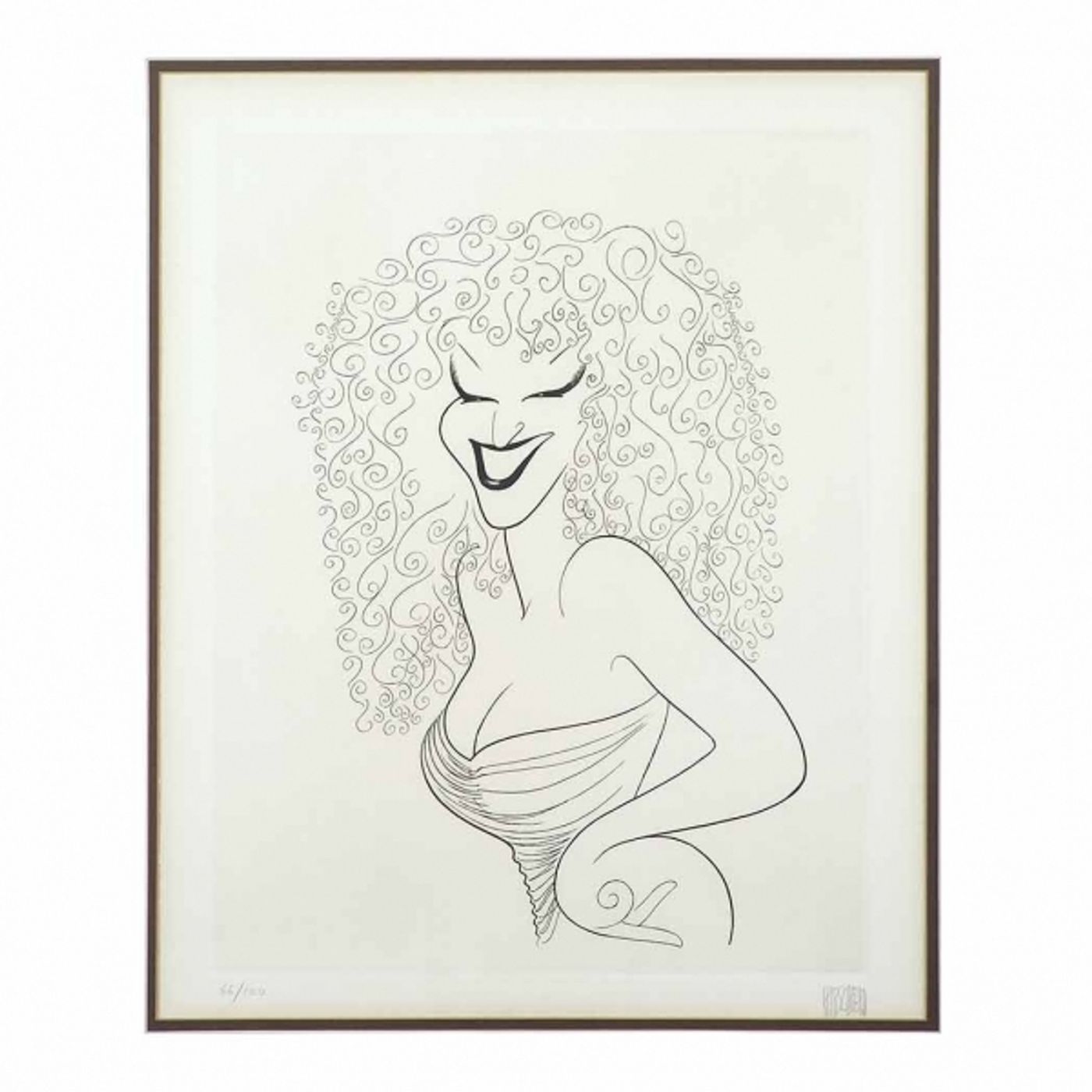 Photo Coverage: Al Hirschfeld Drawings Up for Auction & More for 108th Late Birthday  Image