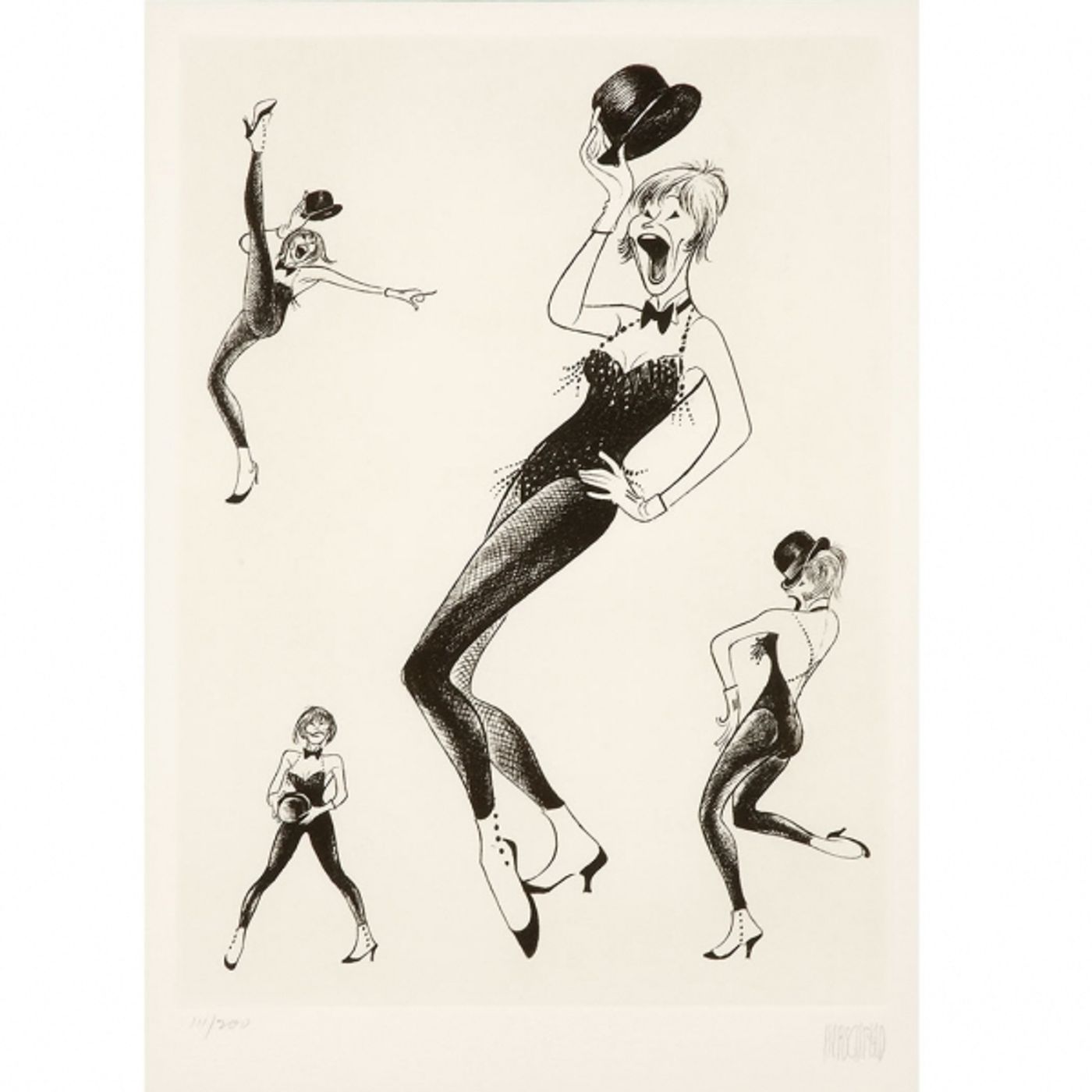 Photo Coverage: Al Hirschfeld Drawings Up for Auction & More for 108th Late Birthday  Image