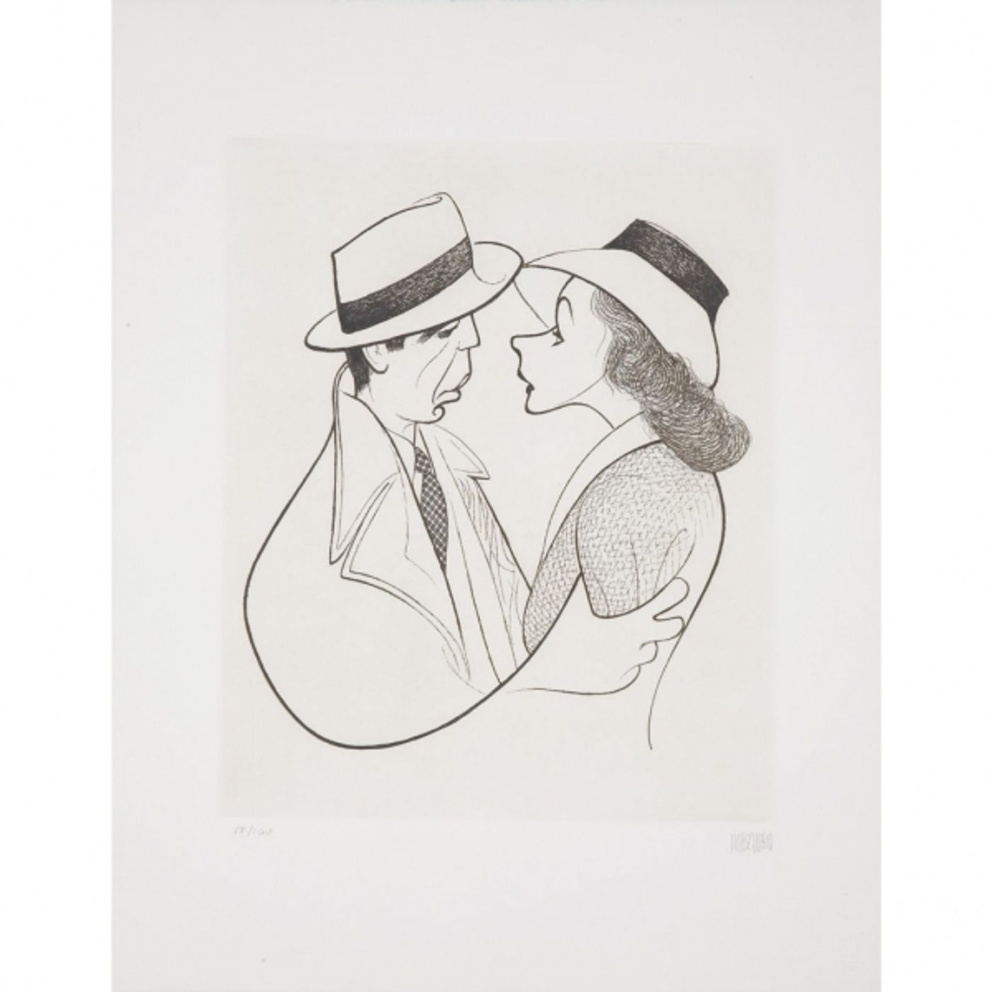 Photo Coverage: Al Hirschfeld Drawings Up for Auction & More for 108th Late Birthday  Image