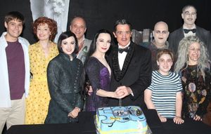 Jesse Swenson, Becca Ayers, Rachel Potter, Adam Grupper, Bebe Neuwirth, Roger Rees, B Photo