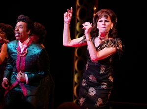The Shirelles lead singer Shirley Alston Reeves visits Geno Henderson, Beth Leavel & the 'Baby it's You!' cast during their Curtain Call on Broadway in New York City. @ BroadwayWorld The Shirelles lead singer Shirley Alston Reeves visits Geno Henderson, Beth Leavel & Photo