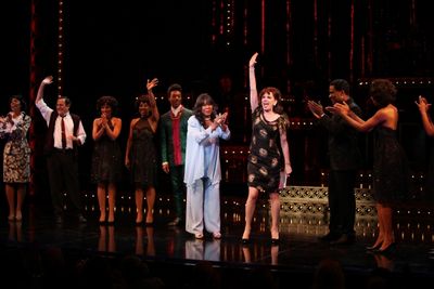 The Shirelles lead singer Shirley Alston Reeves visits Geno Henderson, Beth Leavel, A Photo