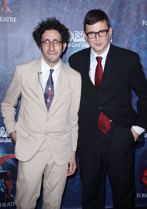 Glen Berger and Roberto Aguirre-Sacasa attending the Opening Night Performance of 'Sp Photo