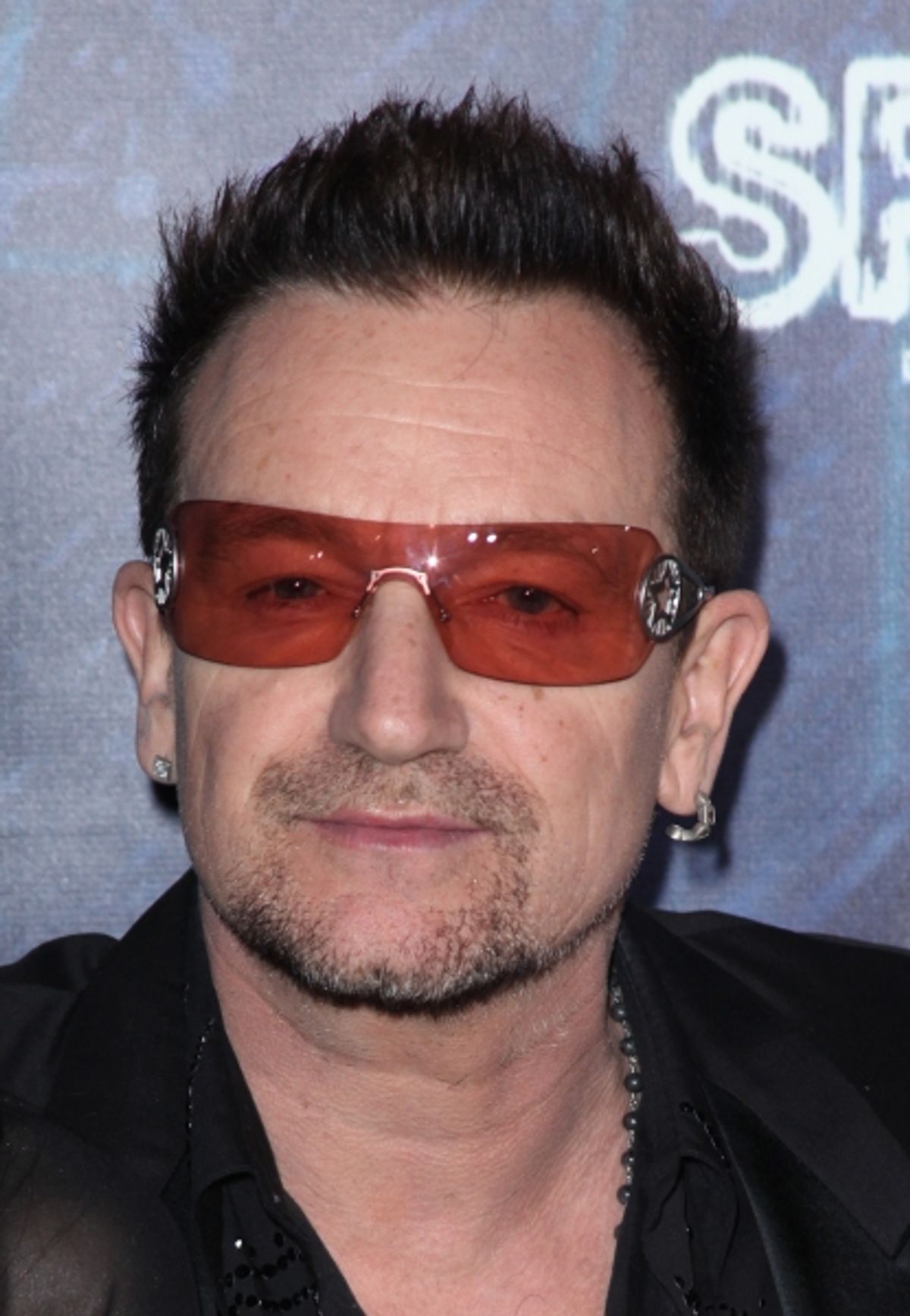 Bono attending the Opening Night Performance of 'Spider-Man Turn Off The Dark' at the Foxwoods Theatre in New York City. at 