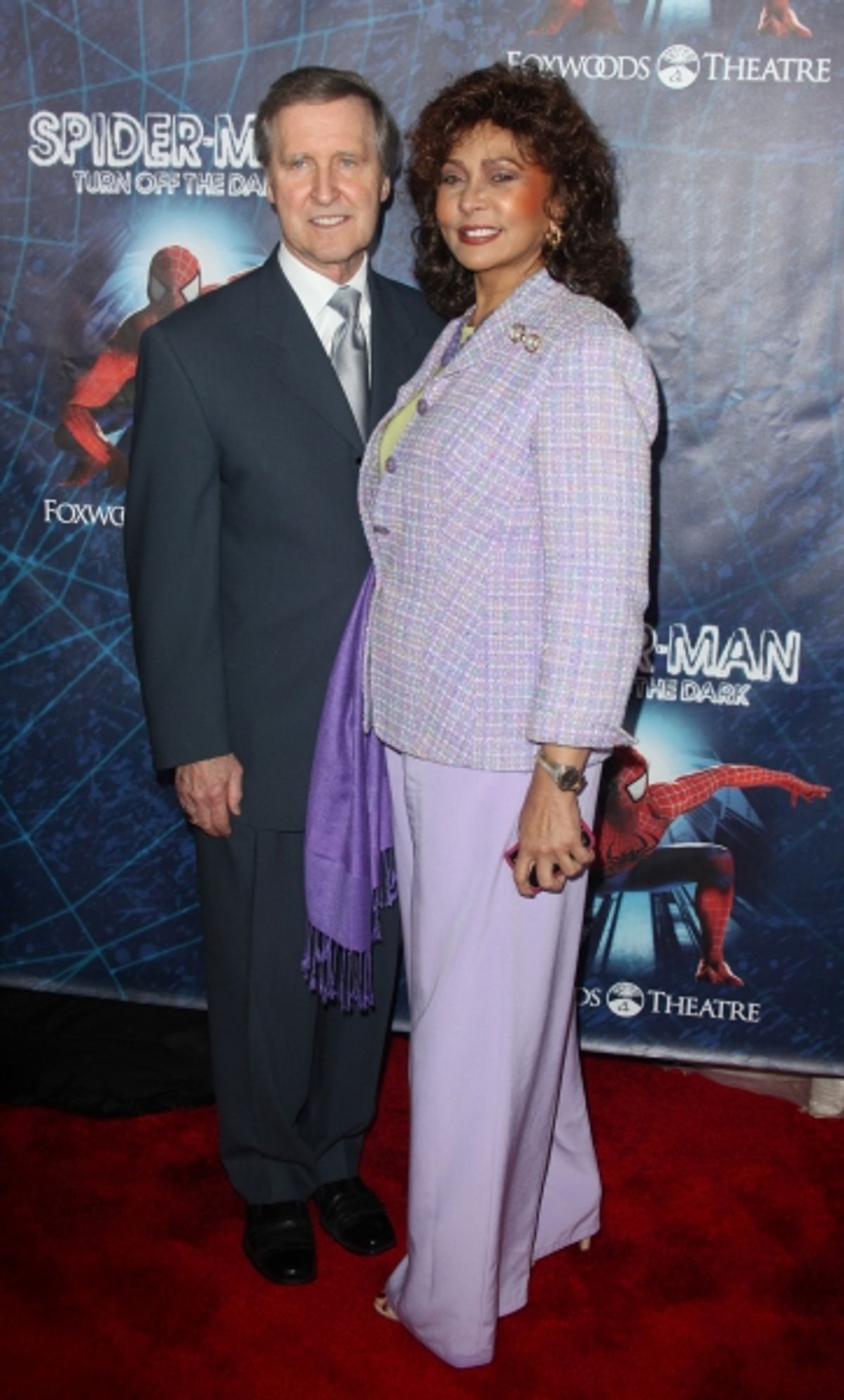 Secretary William Cohen and Janet Langhart Cohen attending the Opening Night Performance of 'Spider-Man Turn Off The Dark' at the Foxwoods Theatre in New York City. at 