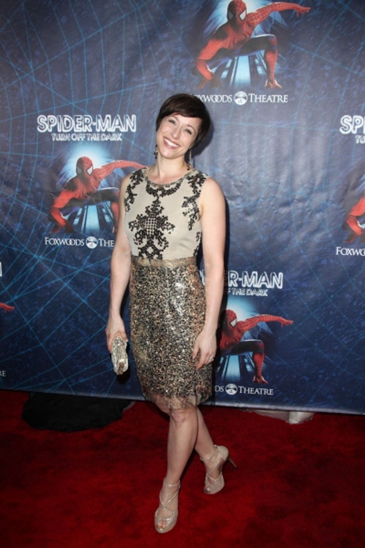 Paige Davis attending the Opening Night Performance of 'Spider-Man Turn Off The Dark' at the Foxwoods Theatre in New York City. at 