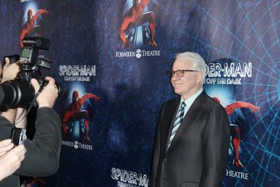 Steve Martin attending the Opening Night Performance of 'Spider-Man Turn Off The Dark Photo