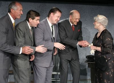 Bob Blackford, Leo Postel, Sean Jackson, Tom Hinshaw and Linda MacNeal Photo