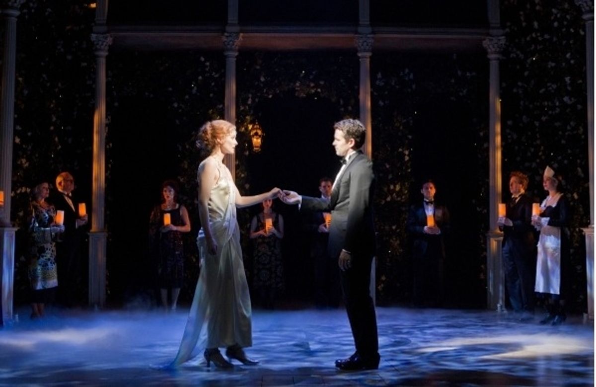 Jill Paice and Julien Ovenden at 