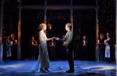 Jill Paice and Julien Ovenden Photo