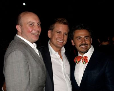 Chris Isaacson, Ali Rahimi, guest
 Photo