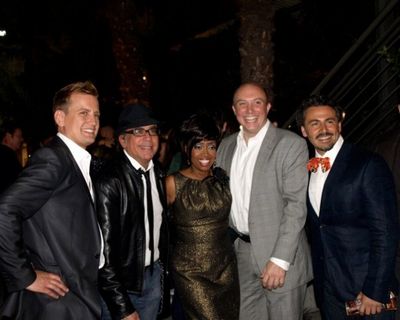 Richard Jay-Alexander, Jennifer Leigh Warren, Ali Rahimi and guests Photo