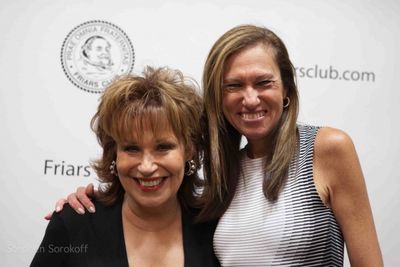 Joy Behar & Dr. Gwen Korvin Photo