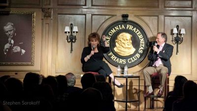 Joy Behar & Dick Cavett Photo