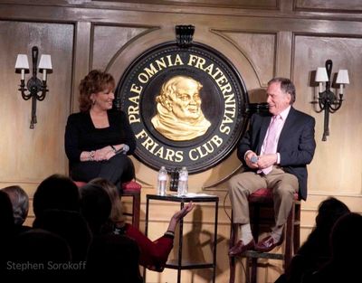 Joy Behar & Dick Cavett Photo