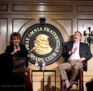 Joy Behar & Dick Cavett @ BroadwayWorld Joy Behar & Dick Cavett Photo