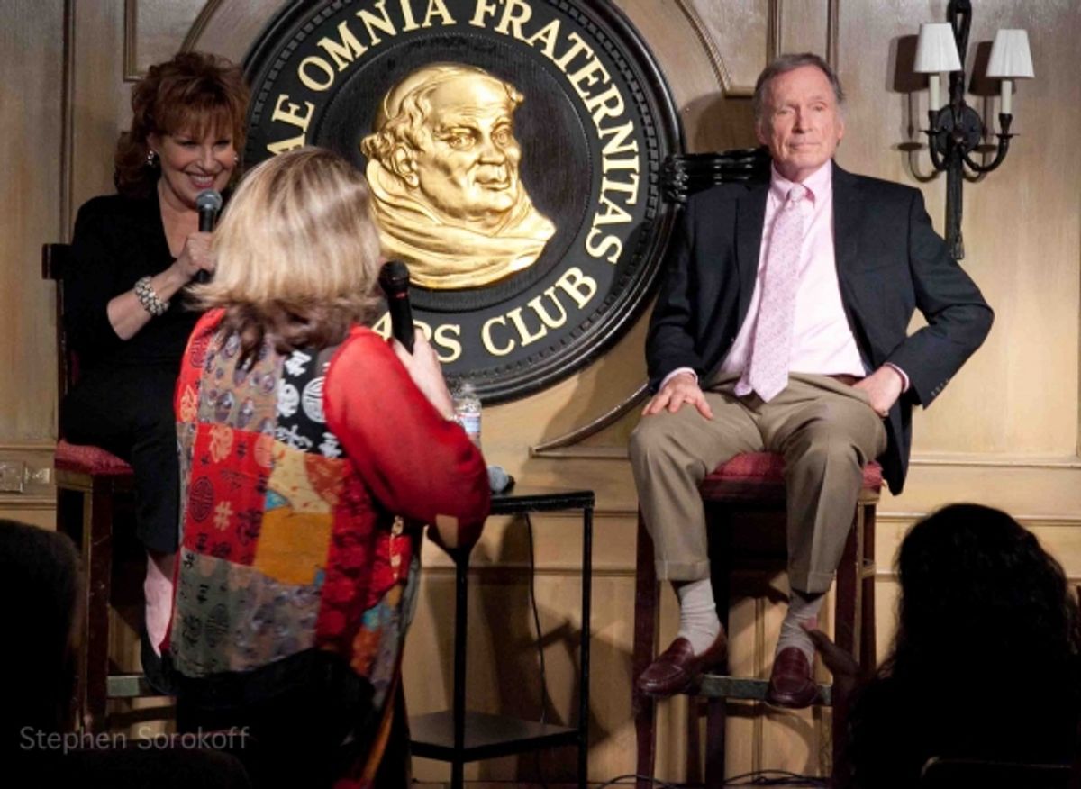 Joy Behar, Randie Levine-Miller, Dick Cavett at 