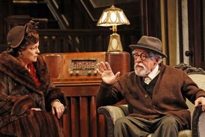 Paula Scrofano and Mike Nussbaum Photo