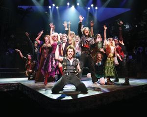 The cast of ROCK of AGES @ BroadwayWorld The cast of ROCK of AGES Photo