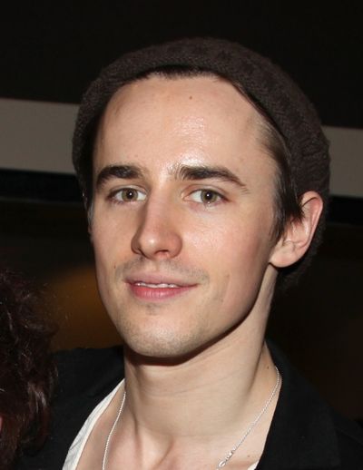  Reeve Carney during the 'Spider-Man Turn Off The Dark' Opening Night Gypsy Robe Cere Photo