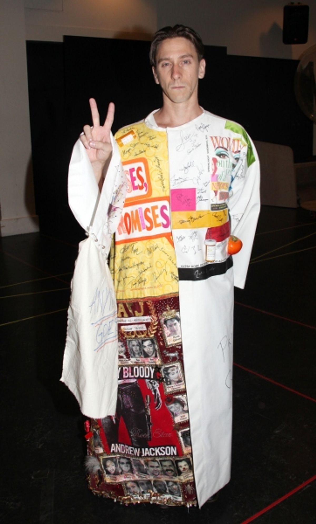 Joshua Kobak during the 'Spider-Man Turn Off The Dark' Opening Night Gypsy Robe Ceremony for Recepient Joshua Kobak at the Foxwoods Theatre in New York City. at 