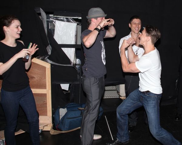 Jennifer Damiano, Christopher W. Tierney, Ari Loeb  & Joshua Tobak during the 'Spider Photo