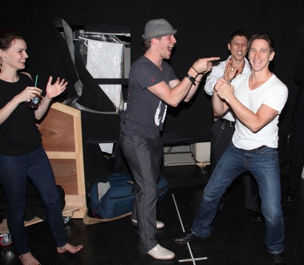 Jennifer Damiano, Christopher W. Tierney, Ari Loeb  & Joshua Tobak during the 'Spider Photo