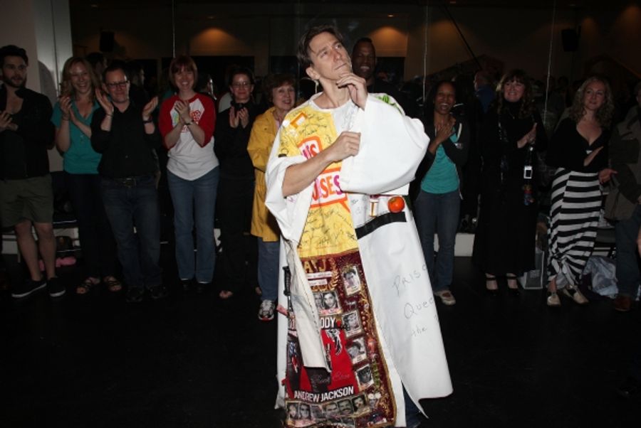 Exclusive Photo Coverage: SPIDER-MAN: TURN OFF THE DARK Gypsy Robe Ceremony Image