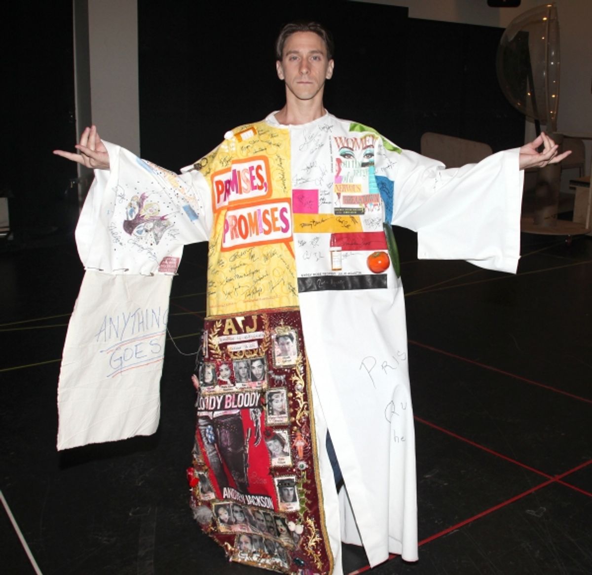 Joshua Kobak during the 'Spider-Man Turn Off The Dark' Opening Night Gypsy Robe Ceremony for Recepient Joshua Kobak at the Foxwoods Theatre in New York City. at 