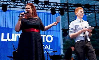 Broadway Babies Sharron Matthews and Shawn Hitchins  Photo