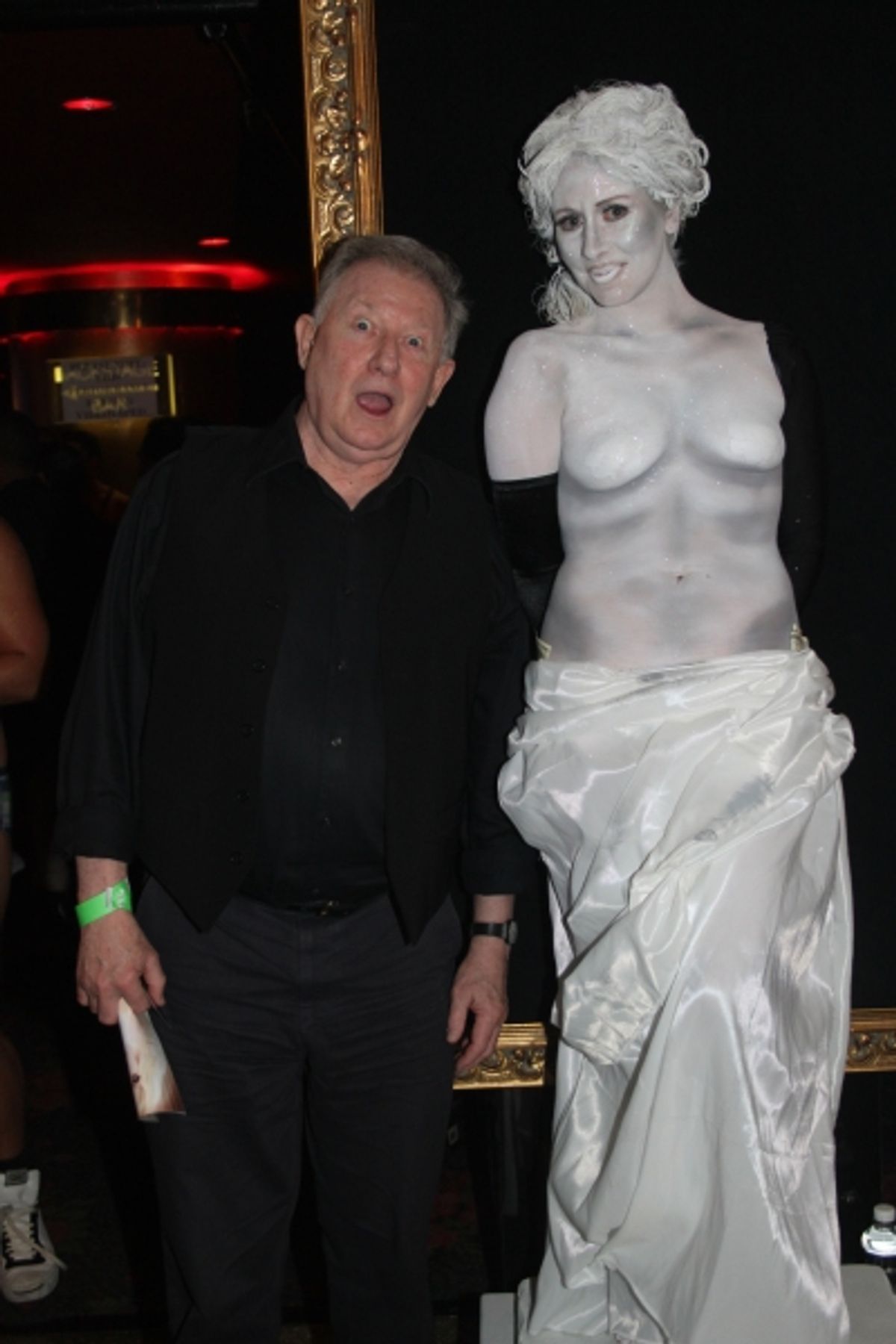 Harvey Evans and Amy Brewer at 