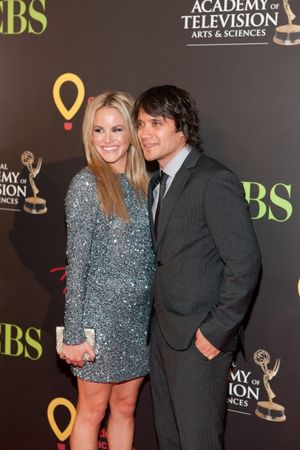 Dominic Zamprogna and Julie Berman pictured at The 38th Daytime Emmy Awards at The Las vegas Hilton in Las Vegas, NV on June 19, 2011. © RD/ Kabik/ Retna Digital @ BroadwayWorld Dominic Zamprogna and Julie Berman pictured at The 38th Daytime Emmy Awards at The La Photo