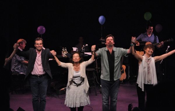 John Hilner, Gretchen Cryer, Scott Wakefield and Margot Rose Photo