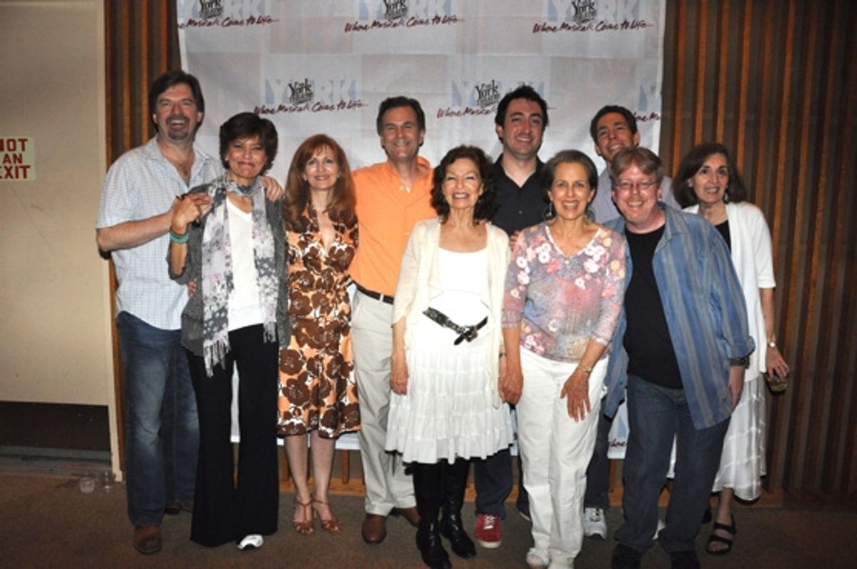 Scott Wakefield, Margot Rose, Lynne Halliday, John Hillner, Gretchen Cryer, Dennis Michael Keefe,  Betty Alberin, Greg Landis, Christopher McGovern and Nancy Ford at 