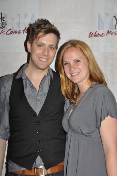 Paul O'Toole (Assistant Stage Manager) and Sarah Butke (Production Stage Manager) Photo
