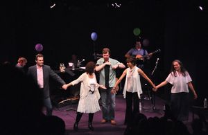 John Hilner, Gretchen Cryer, Scott Wakefield, Margot Rose and Betty Alberlin Photo