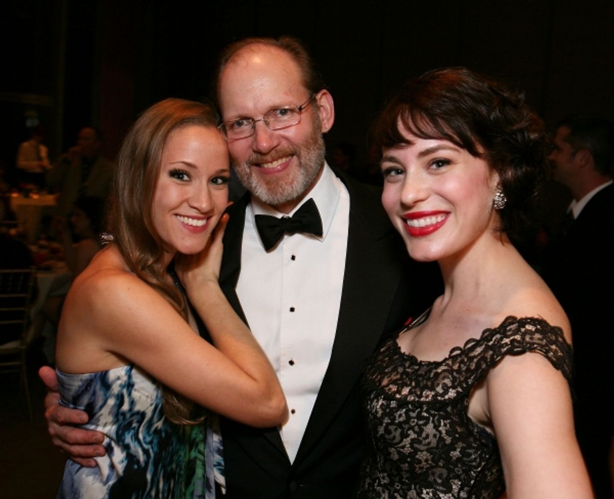 Betsy Morgan, J. Mark McVey and Jenny Latimer at 